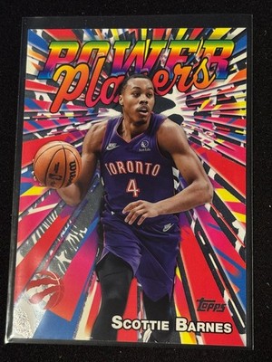 2025-26 Topps - Power Players Scottie Barnes #PP-9