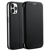 Beline Book Magnetic HüLle FüR Iphone 15 Pro 6,1 Zoll, Schwarz