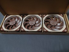 Noctua NF-A12x25 G2 PWM (3-Pack) Computer Case Fan 120mm 4-Pin 12V - Brown