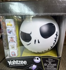 NEW Tim Burton's The Nightmare Before Christmas Yahtzee Game Jack Skellington