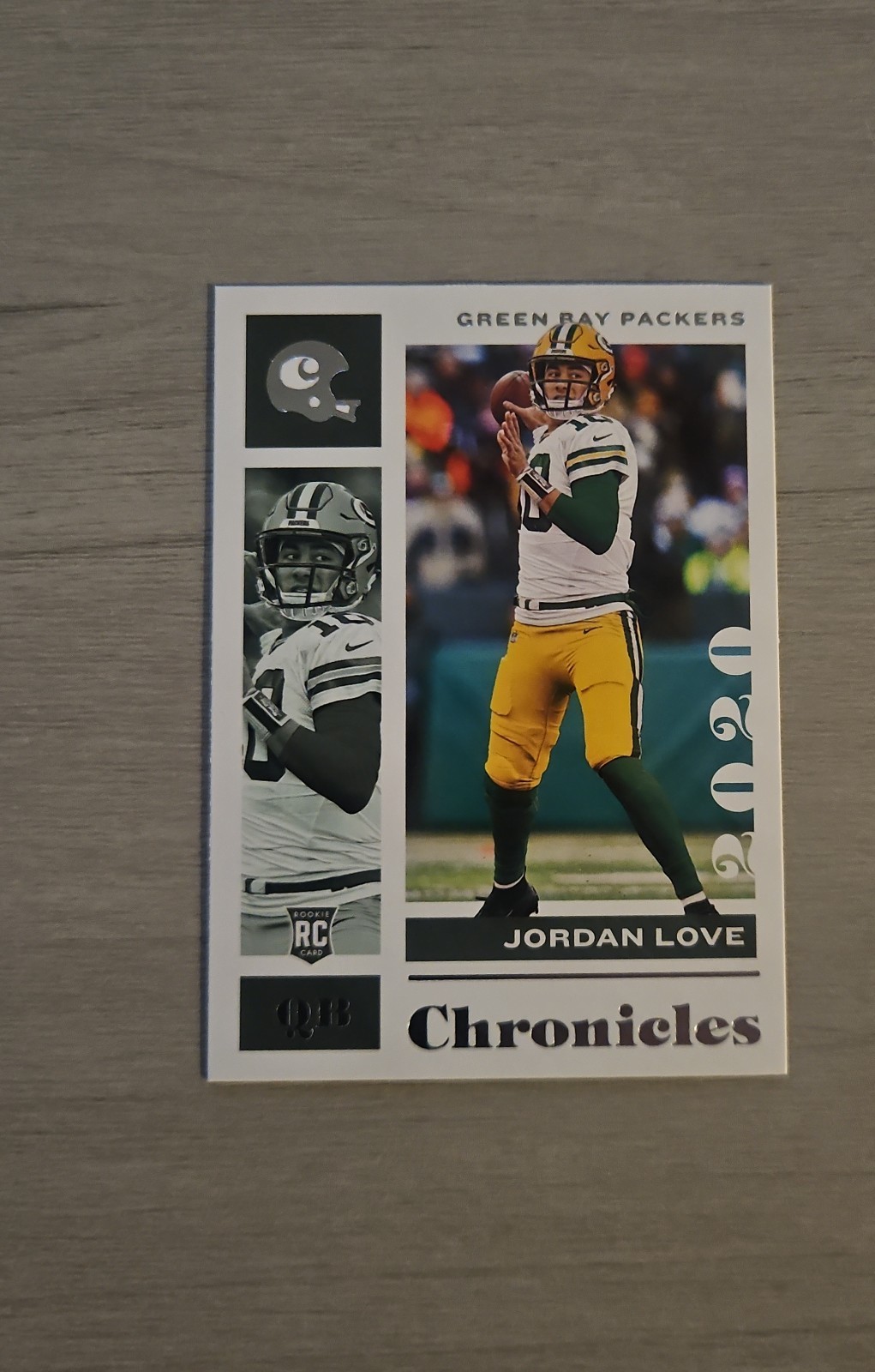 Jordan Love Panini Chronicles #38 Base