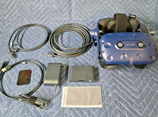 HTC Vive Pro VR Headset + Link Box & Cables (...