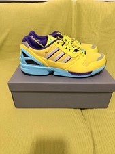 Adidas ZX 8000 Consortium Yellow Blue Glow - 47 1/3 EU | US 12,5 | UK 12 - NEU ✅