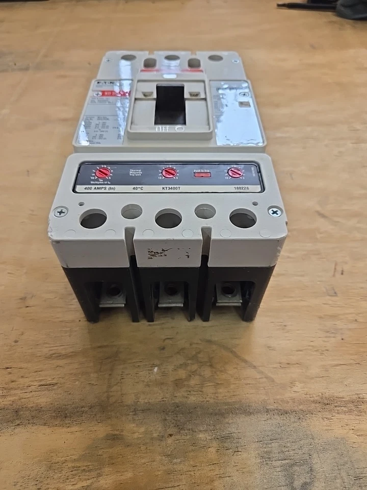 EATON KD3400F 400AMP 3 Pole 35k Circuit Breaker  SHIPS SAME DAY - Image 3 of 4