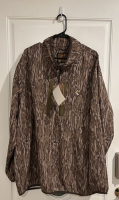 Ol Tom Men s 2XL Bottomland Tech Quarter Zip Hunting Jacket, Removable Spine Pad