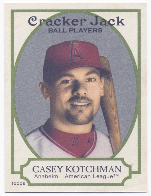 2005 Topps Cracker Jack Casey Kotchman grau 04/25 Baseballkarte #171 Anaheim