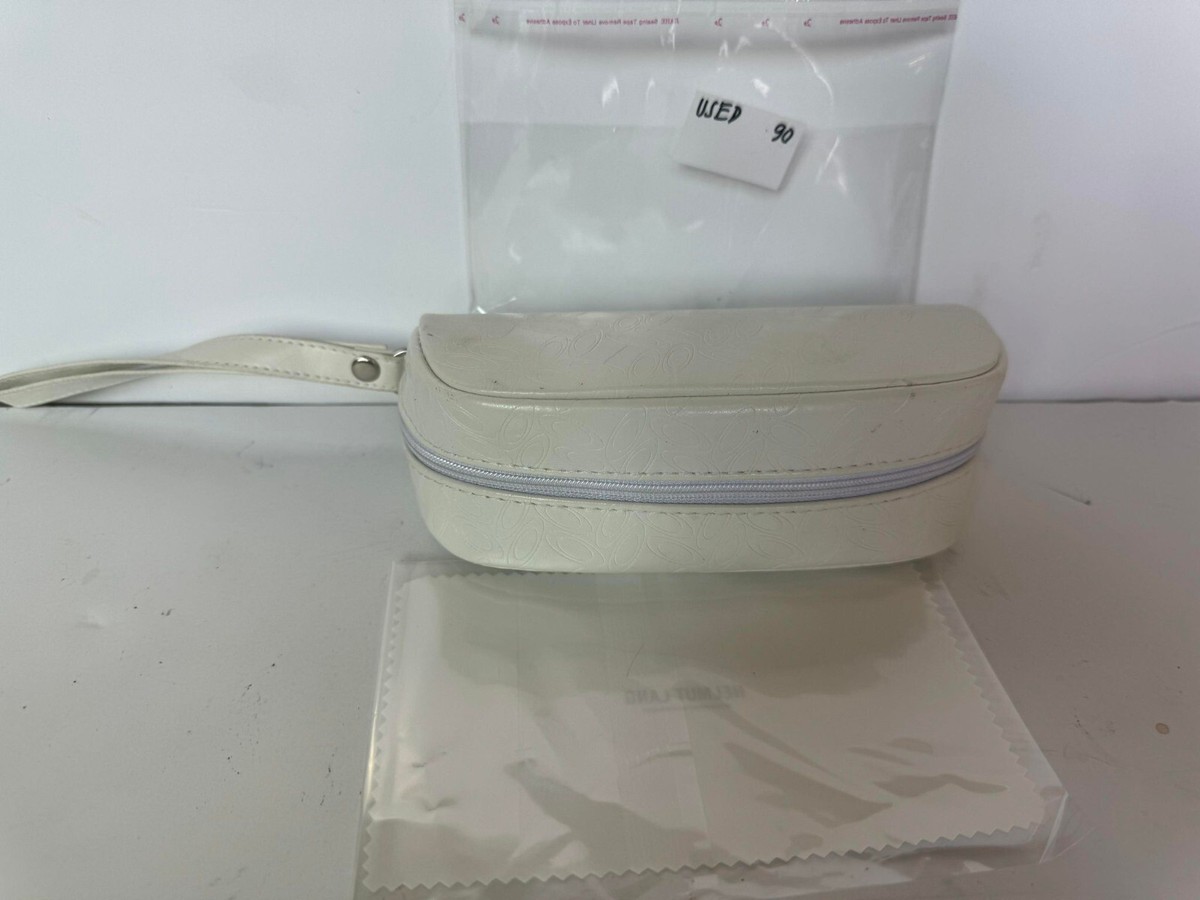 Oakley Flaunts white. New,  never worn with zippered case. Oakley White Womens Zippered Embossed Logo Lightweight Soft  main image 2