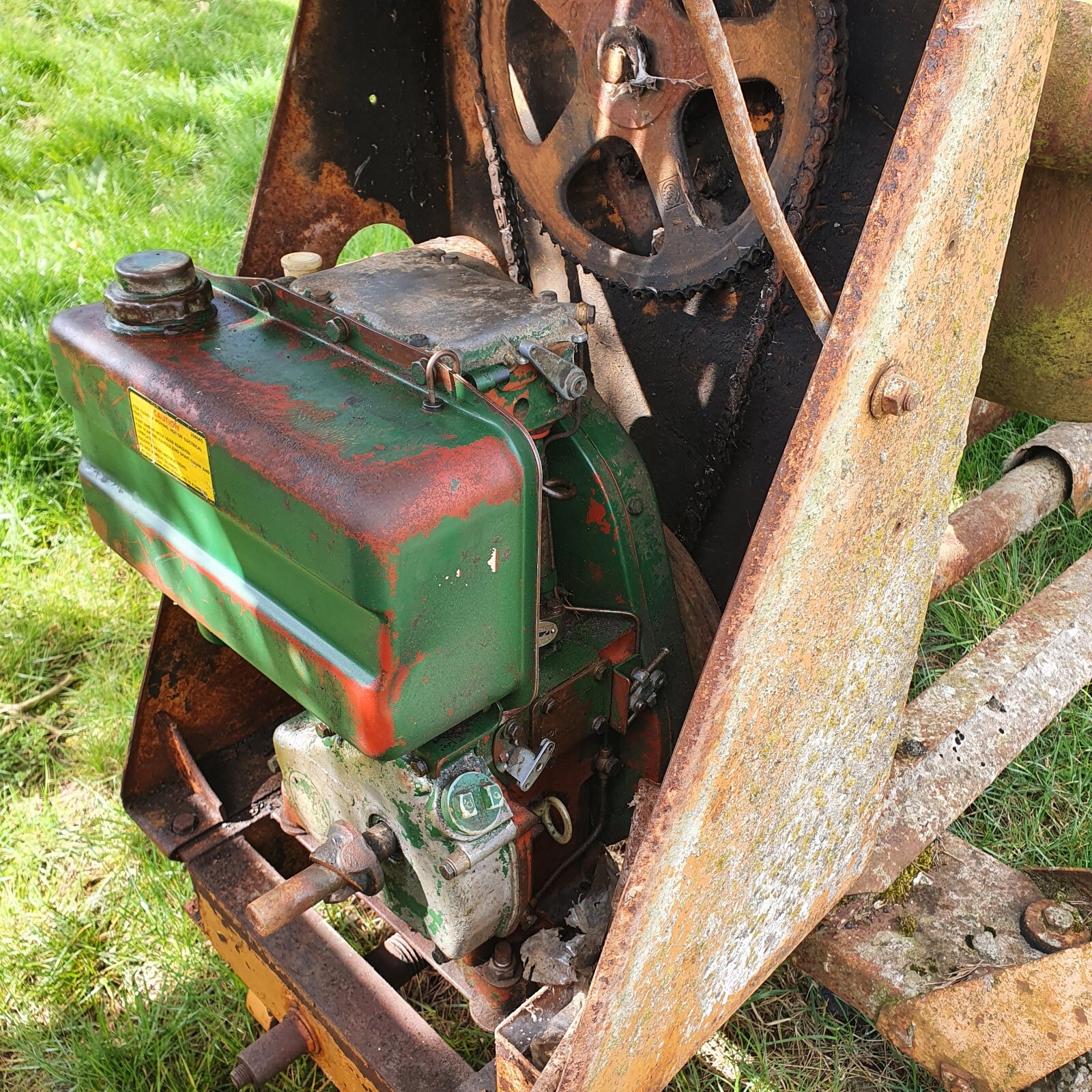 Lister petter diesel cement mixer eBay