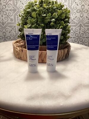 2 New KORRES Greek Yoghurt Foaming Cream Cleanser Travel 0.68 fl oz Free Ship