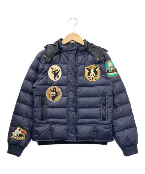 ダウンジャケット・コート [CODEGRAPHY] W WAVE LOGO REVERSIBLE HOOD PADDING CODEGRAPHY] W WAVE LOGO REVERSIBLE HOOD PADDING (codegraphy