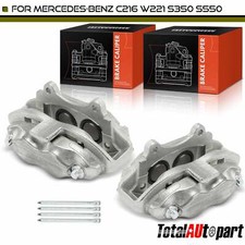 2x Disc Brake Caliper 4piston For Mercedes-benz Cl550 2011-2014 S350 S550 Front