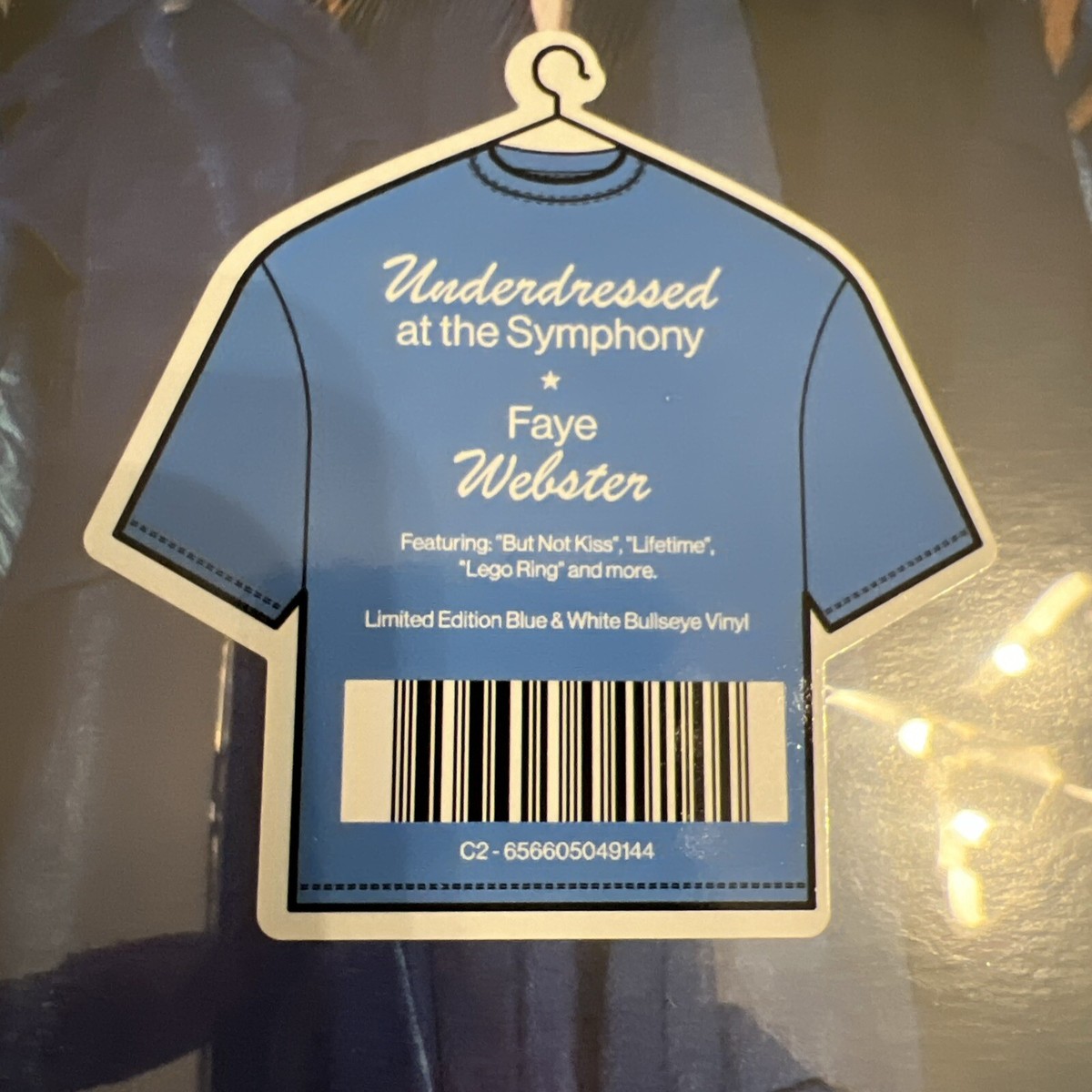X　1stアルバム（LP） Faye Webster Underdressed At The Symphony Sealed LP Blue