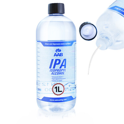 AABCOOLING IPA 1L Isopropanol Isopropylalkohol Reiniger 2-Propanol 99,7% Cleaner