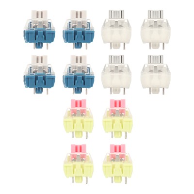 45x Linear Mechanical Keyboard Switches Backlight Waterproof Hot Swappable D New