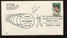 TOM PAGNOZZI BASEBALL PLAYER SIGNED COVER LV4904