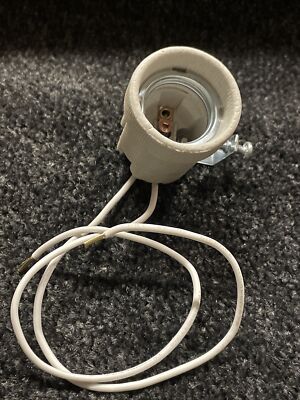 Edison Schraube E27 ES Keramikfassung Lampenhalter & Befestigungshalterung / hitzebeständig