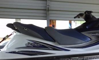 Yamaha 2000-2004 XL1200 XLT 2002-04 XLT800 Seat cover Blacktip DEEP BLUE/GRAY