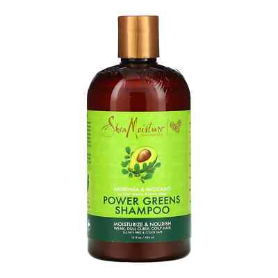 Shea Moisture Moringa & Avocado Power Greens 13oz SHAMPOO
