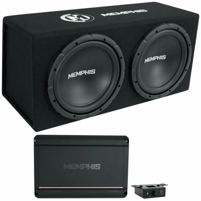 Subwoofers coche con motor Memphis cerrado