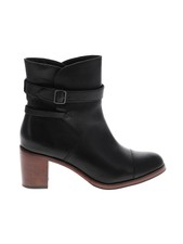 Wolverine 1000 Mile By Samantha Pleet Women Black Ankle Boots 8