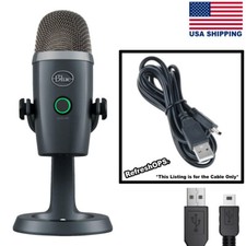 Blue Yeti Microphone USB Power Cable - USB Transfer Cable Cord Replacement