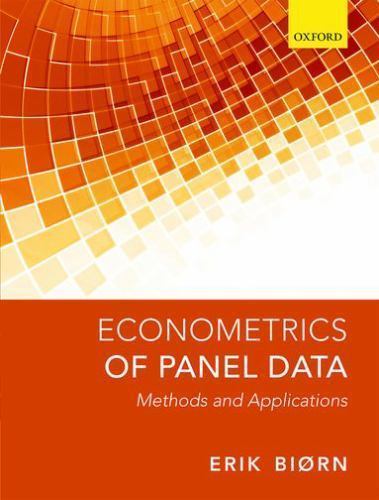 Econometrics of Panel Data: Methods and Applications 9780198753445| eBay