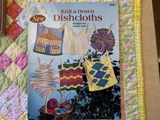 Knit A Dozen Dishcloths - Designs For Cotton Yarn