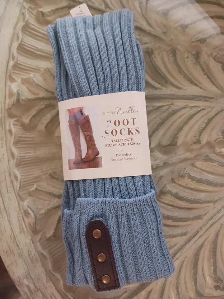 Calcetines de bota Simply Noelle para mujer talla única para la longitud más alta nuevos $17/par Foto 4 de 4