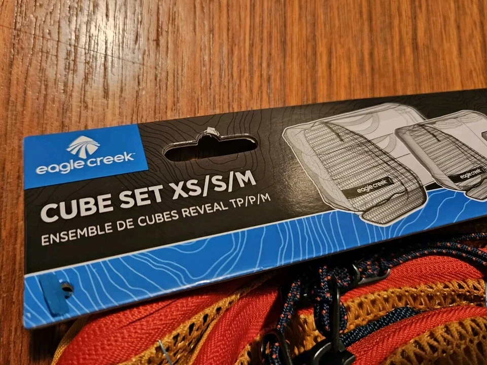 Eagle Creek Pack It Reveal 3 шт. упаковочный кубический набор XS, S, M НОВАЯ сетка Sahara - Изображение 2 из 4