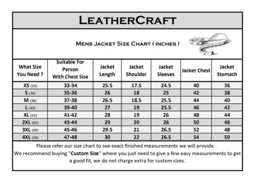 Leather Jacket Men Real Brown Racer Soft Pure Sheep Skin Keanu Leather Coat - Picture 4 of 5