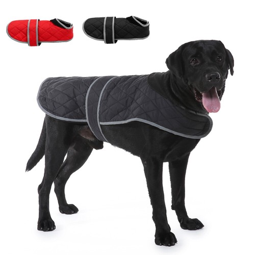 Dog Coats Waterproof with Harness Hole Pet Clothes Jacket for Small to