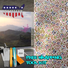 *36"x96" Frosted Film Glass Home Bathroom Window Security Privacy Sticker #5022