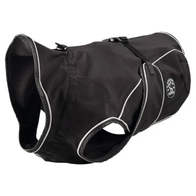 Hunter Hundemantel Uppsala Softshell schwarz - Wasserabweisend & Winddicht