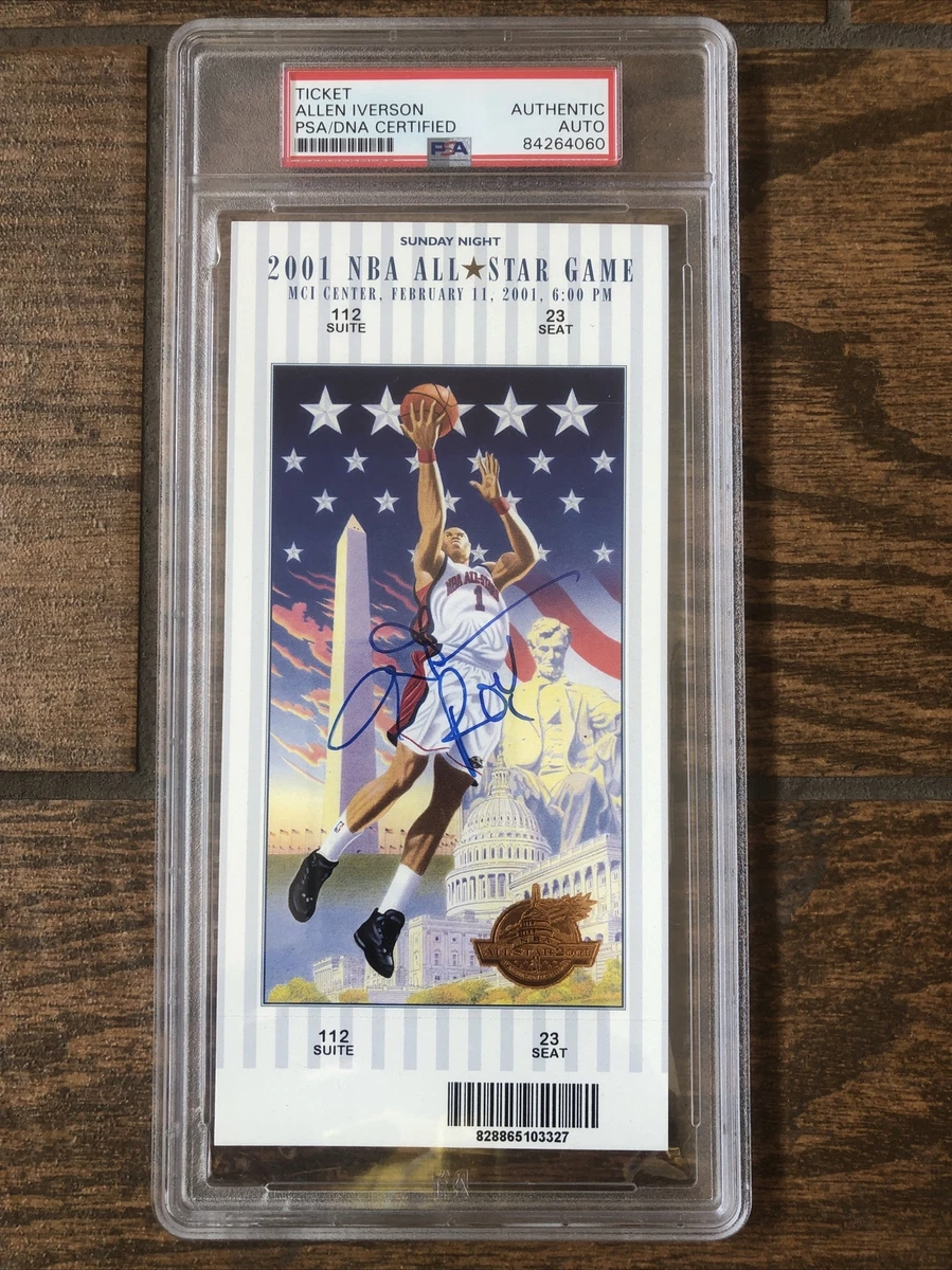 Professional Sports Authenticator (PSA) Allen Iverson NBA Original