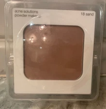 CLINIQUE ~ ACNE SOLUTIONS POWDER MAKEUP REFILL ~ #18 Sand -  Demonstration