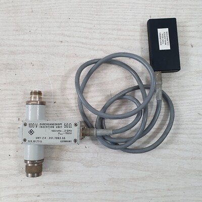 Rohde & Schwarz URV5-Z4 100V Insertion Unit, 50Ohm, 100kHz - 2GHz - S44