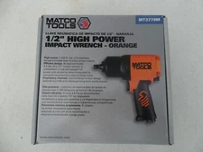 Matco Tools MT3779 Orange 1/2” Drive High Power Pneumatic Impact Wrench