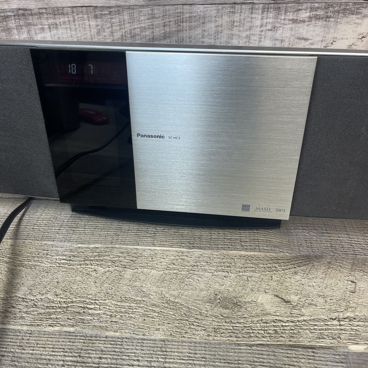 Panasonic SC-HC3 CD AM-FM AUX iPod Dock Compact Audio System MASH 