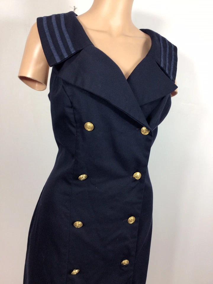 Georges Marciano Wool Tuxedo Dress 1990’s Womens 10 - Image 2 of 4