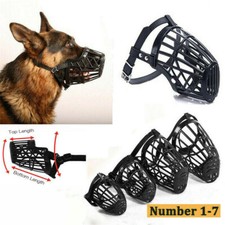 Maulkorb Ultra Muzzle Größen Hundemaulkorb Beißkorb Maulband Stirnriemen DE
