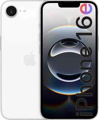 Apple iPhone 16e 5G 128GB 6,1" Neu Original Smartphone WEIß MD1R4