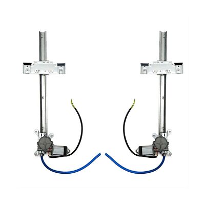 AutoLoc Power Accessories 9848 2 Door Flat Power Window Kit U-Wire Driver or ...