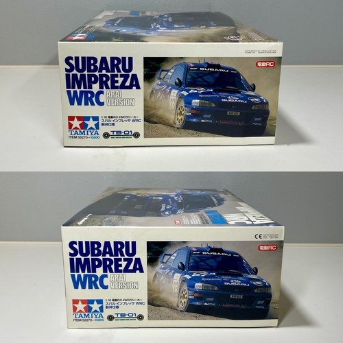 TAMIYA 58270 1/10 R/C Rally Car SUBARU IMPREZA WRC ARAI VERSION (TB-01 Chassis) - Picture 3 of 13