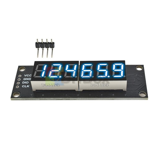 TM1637 0.36inch 6-Digit 7-Segment Digital LED Display Tube Module 0.36" 5 Colors - Picture 32 of 36