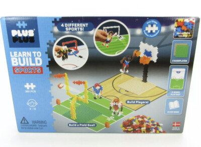 Learn to Build Sports Construction Building STEM Interlocking New In Box