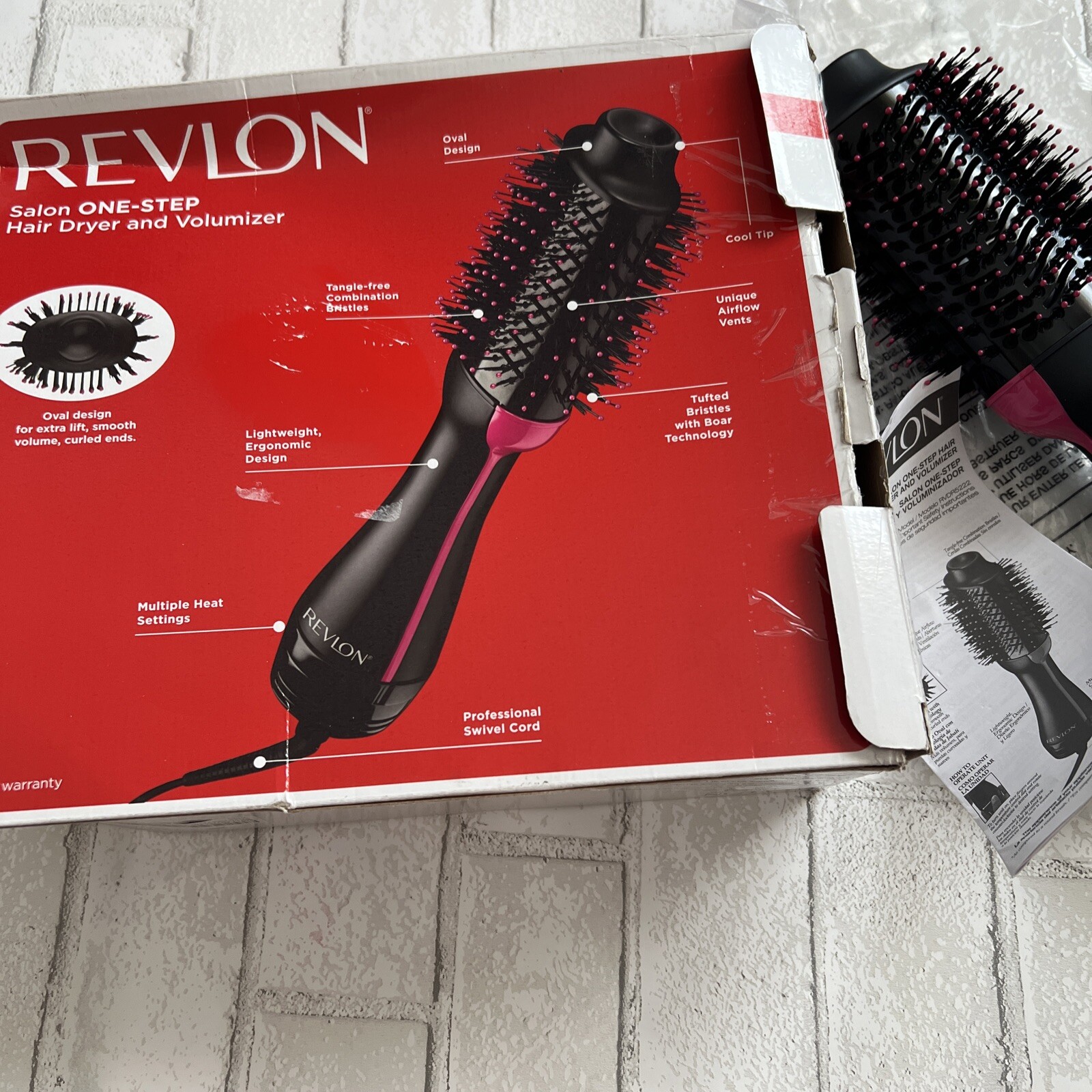 REVLON OneStep Volumizer Original 1.0 Hair Dryer and Hot Air Brush