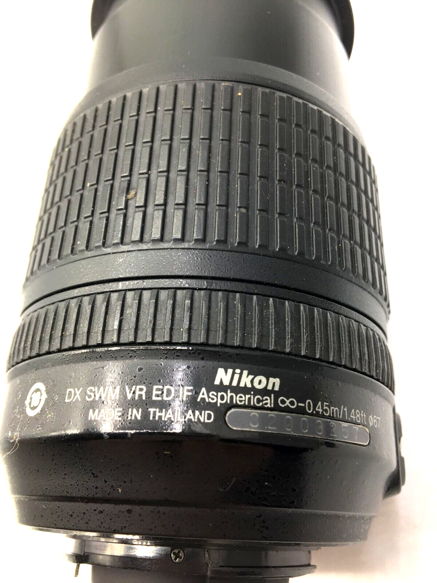 Nikon Nikkor DX Aspherical Lens 18-105mm DX SWM VR ED Working | eBay