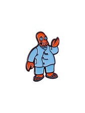 Zoidberg Cartoon Character Enamel Pin Metal Badge