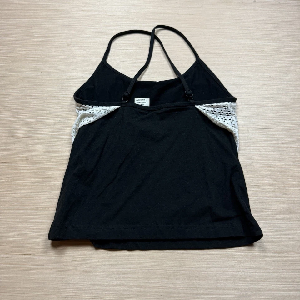 Vintage Y2K Mossimo White Lace Coquette Cami Whimsical Preppy Size Small Women's - Image 3 of 4