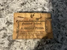 1864 Civil War Frankford Arsenal 5 Second Fuzes - Unopened Original Pack